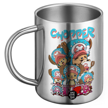 Chopper One Piece, Ανοξείδωτη Μεταλλική Κούπα 450ml - Διπλού Τοιχώματος