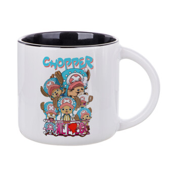 Chopper One Piece, Κούπα κεραμική 400ml Λευκή/Μαύρη