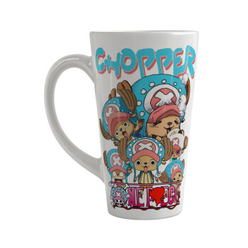 Chopper One Piece, Κούπα κωνική Latte Μεγάλη, κεραμική, 450ml