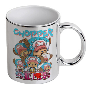 Chopper One Piece, Mug ceramic, silver mirror, 330ml