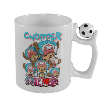 Chopper One Piece, Κούπα με μπάλα ποδασφαίρου , 330ml