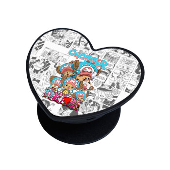 Chopper One Piece, Phone Holders Stand  καρδιά Μαύρο Βάση Στήριξης Κινητού στο Χέρι
