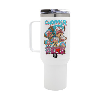 Chopper One Piece, Mega Stainless steel Tumbler with lid, double wall 1,2L