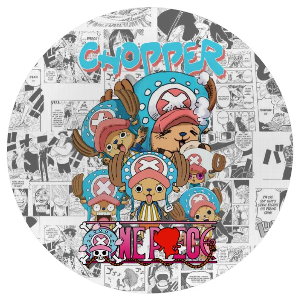 Chopper One Piece — Mousepad Στρογγυλό 20cm