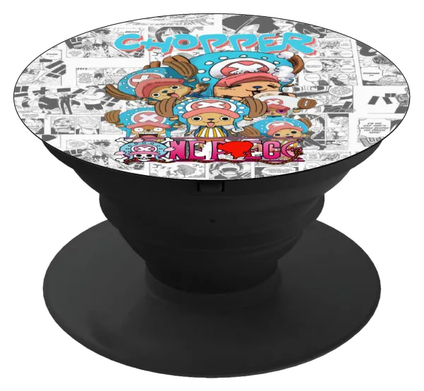Chopper One Piece — Phone Holders Stand  Μαύρο Βάση Στήριξης Κινητού στο Χέρι