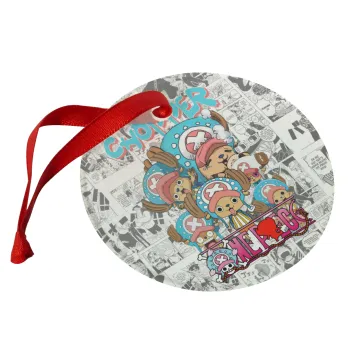Chopper One Piece, Στολίδι Χριστουγεννιάτικο στολίδι γυάλινο 9cm