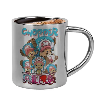 Chopper One Piece, Double-wall metal cup for espresso (220ml)