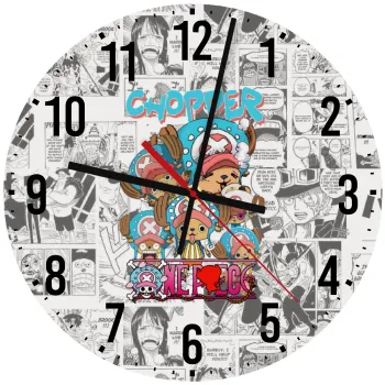 Chopper One Piece, Ρολόι τοίχου ξύλινο (30cm)