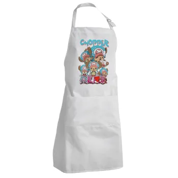 Chopper One Piece, Adult Chef Apron (with sliders and 2 pockets)