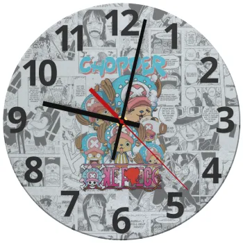 Chopper One Piece, Ρολόι τοίχου γυάλινο (30cm)