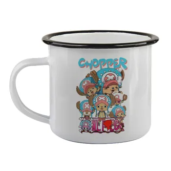 Chopper One Piece, Κούπα εμαγιέ με μαύρο χείλος 360ml