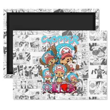 Chopper One Piece, Ορθογώνιο μαγνητάκι ψυγείου διάστασης 9x6cm