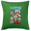 Sofa cushion Green 50x50cm includes filling