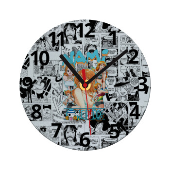 Nami One Piece, Ρολόι τοίχου γυάλινο (20cm)