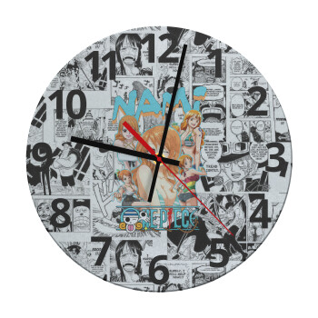 Nami One Piece, Ρολόι τοίχου γυάλινο (30cm)