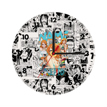 Nami One Piece, Wooden wall clock (20cm)