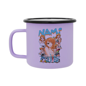 Nami One Piece, Κούπα Μεταλλική εμαγιέ ΜΑΤ Light Pastel Purple 360ml