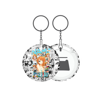 Nami One Piece, Μπρελόκ μεταλλικό 5cm με ανοιχτήρι