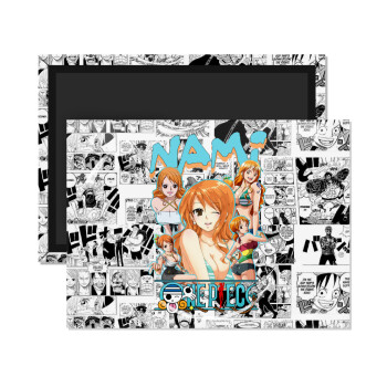 Nami One Piece, Ορθογώνιο μαγνητάκι ψυγείου διάστασης 9x6cm