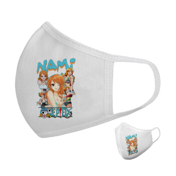 Nami One Piece, Μάσκα υφασμάτινη υψηλής άνεσης παιδική (Δώρο πλαστική θήκη)