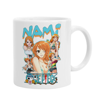 Nami One Piece, Ceramic coffee mug, 330ml (1pcs)
