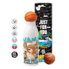 Bascetball Metal mug thermos, double wall, 550ml