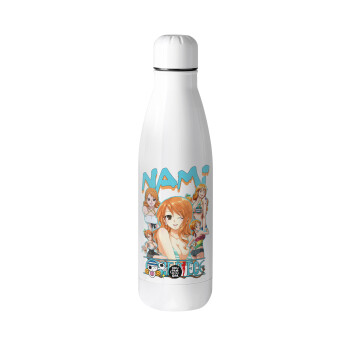 Nami One Piece, Μεταλλικό παγούρι θερμός (Stainless steel), 500ml