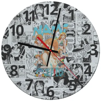 Nami One Piece, Ρολόι τοίχου γυάλινο (30cm)