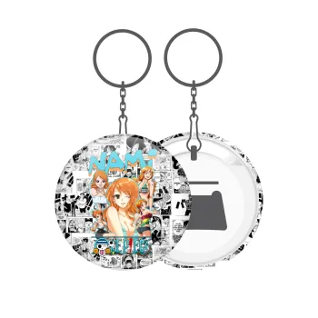 Nami One Piece, Μπρελόκ μεταλλικό 5cm με ανοιχτήρι