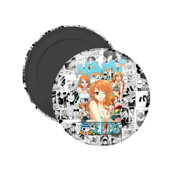 Nami One Piece, Μαγνητάκι ψυγείου στρογγυλό διάστασης 5cm