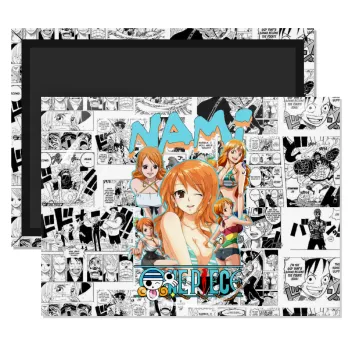 Nami One Piece, Ορθογώνιο μαγνητάκι ψυγείου διάστασης 9x6cm