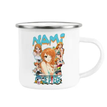Nami One Piece, Κούπα Μεταλλική εμαγιέ λευκη 360ml