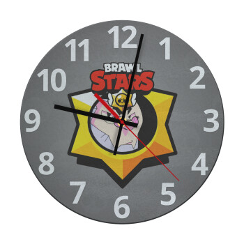 Brawl Stars Byron, Ρολόι τοίχου γυάλινο (30cm)