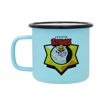 Brawl Stars Byron, Κούπα Μεταλλική εμαγιέ ΜΑΤ σιέλ 360ml