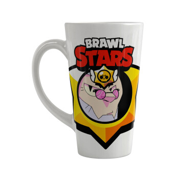 Brawl Stars Byron, Κούπα κωνική Latte Μεγάλη, κεραμική, 450ml