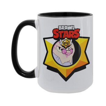 Brawl Stars Byron, Κούπα Mega 15oz, κεραμική Μαύρη, 450ml