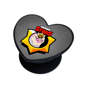 Brawl Stars Byron, Phone Holders Stand  καρδιά Μαύρο Βάση Στήριξης Κινητού στο Χέρι