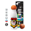 Bascetball Metal mug thermos, double wall, 550ml
