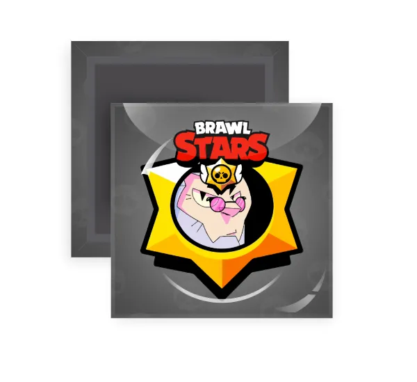 Brawl Stars Byron — Τετράγωνο (5x5cm)