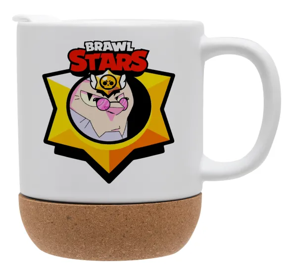 Brawl Stars Byron — Ceramic coffee mug Cork (MAT), 330ml