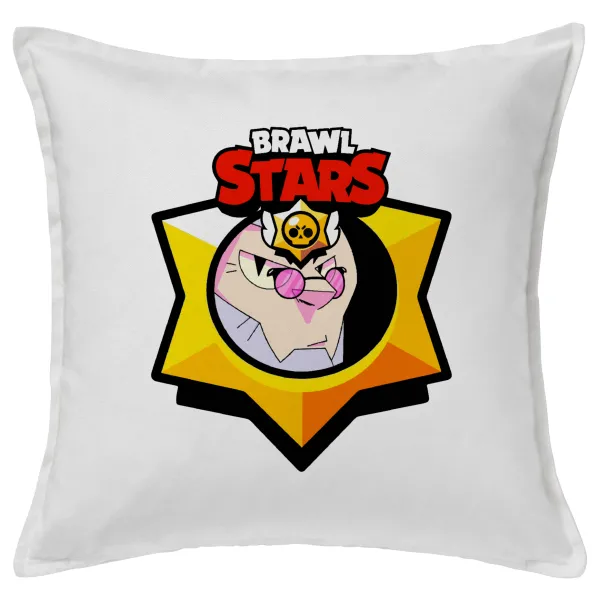 Brawl Stars Byron — Sofa cushion White 50x50cm includes filling