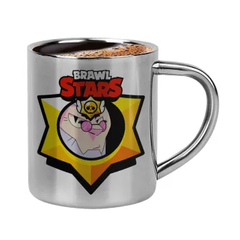 Brawl Stars Byron, Κουπάκι μεταλλικό διπλού τοιχώματος για espresso (220ml)