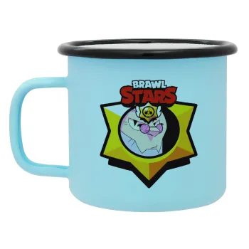 Brawl Stars Byron, Κούπα Μεταλλική εμαγιέ ΜΑΤ σιέλ 360ml