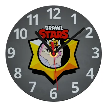 Brawl Stars Byron, Ρολόι τοίχου γυάλινο (20cm)