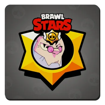 Brawl Stars Byron, Τετράγωνο μαγνητάκι ξύλινο 9x9cm