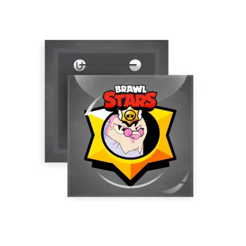 Brawl Stars Byron, Κονκάρδα παραμάνα τετράγωνη 5x5cm