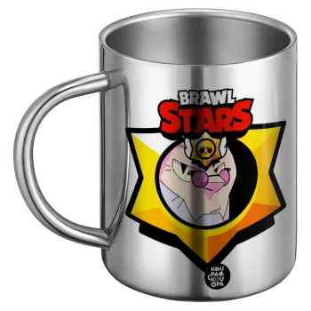 Brawl Stars Byron, Ανοξείδωτη Μεταλλική Κούπα 450ml - Διπλού Τοιχώματος