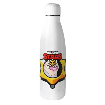 Brawl Stars Byron, Μεταλλικό παγούρι θερμός (Stainless steel), 500ml