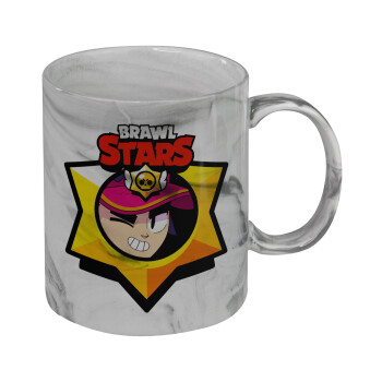 Brawl Stars Fang, Κούπα κεραμική, marble style (μάρμαρο), 330ml