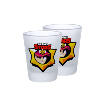 Brawl Stars Fang, Σφηνοπότηρα γυάλινα 45ml του πάγου (2 τεμάχια)